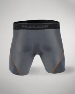RUDIS Essential Gray/Orange Youth Boxer Brief -Rudis Underwear Gray Orange 0003