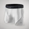 RUDIS Essential White/Gray Adult Boxer Brief