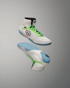 RUDIS Alpha 2.0 Youth Wrestling Shoes - High Vis -Rudis Y ALPNC1000 HIGVIS RUDIS Alpha 2.0 Youth Wrestling Shoes FLT High Vis 0020