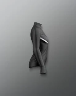 Ohio State Sublimated Girl's Quarter Zip -Rudis Y COHQZ1019 Ohio State Sublimated Girls Quarter Zip Black 0004