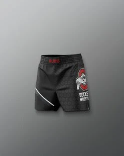 Ohio State Sublimated Youth Shorts 21 Ohio State Sublimated Youth Shorts -Rudis Y COHSH1018 Ohio State Sublimated Youth Shorts Black 0005