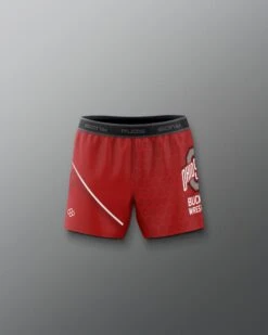 Ohio State Girl's Sublimated Shorts 18 Ohio State Girl's Sublimated Shorts -Rudis Y COHSH1019 Ohio State Girls Sublimated Shorts Red 0001