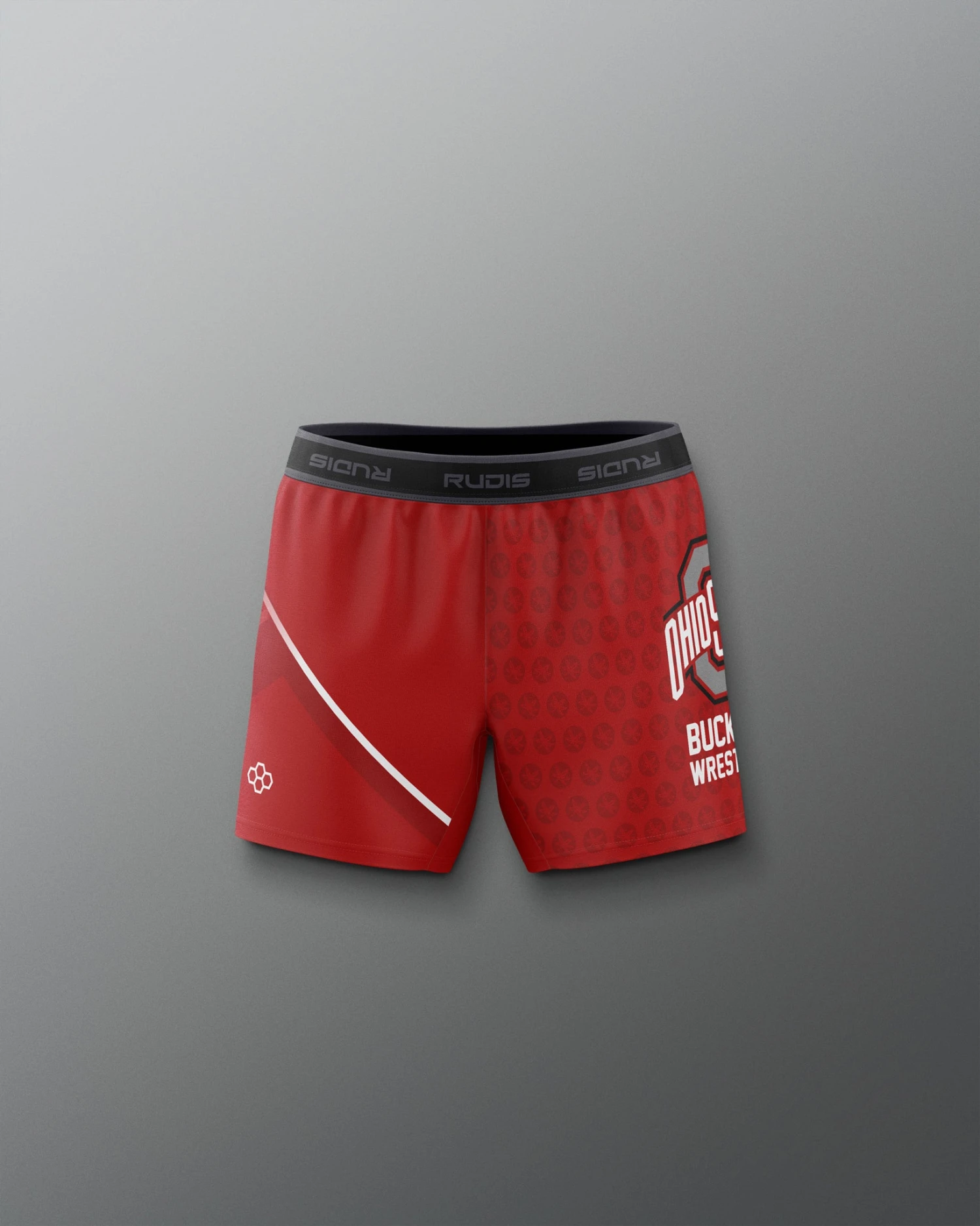 Ohio State Girl's Sublimated Shorts 7 Ohio State Girl's Sublimated Shorts - Image 5