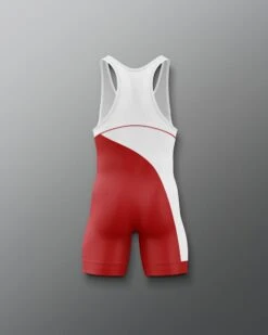 Buckeyes Throwback Youth Singlet -Rudis Y COHSN1019 Buckeyes Throwback Youth Singlet Red White 0002