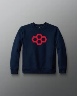 Big Hex Youth Crewneck 15 Big Hex Youth Crewneck -Rudis Y RUDCR1062 Big Hex Youth Crewneck Navy 0021
