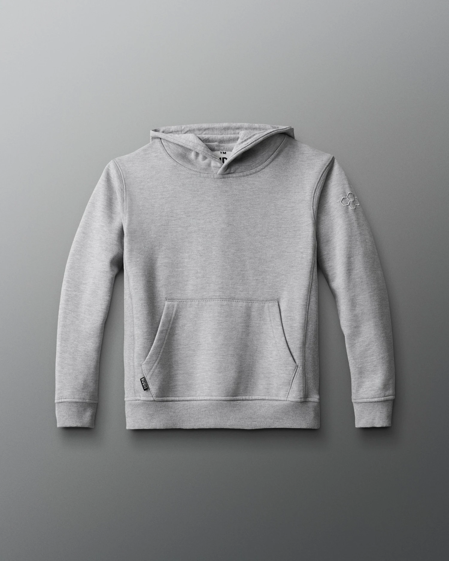 RUDIS Titan Heavyweight Fleece Youth Hoodie - Athletic Grey 3 RUDIS Titan Heavyweight Fleece Youth Hoodie - Athletic Grey