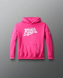 Graffiti Wordmark Youth Hoodie 11 Graffiti Wordmark Youth Hoodie -Rudis Y RUDHD1068 Graffiti Wordmark Youth Hoodie Pink 0020