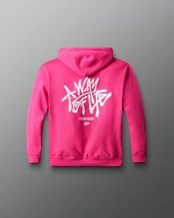 Graffiti Wordmark Youth Hoodie 12 Graffiti Wordmark Youth Hoodie -Rudis Y RUDHD1068 Graffiti Wordmark Youth Hoodie Pink 0021