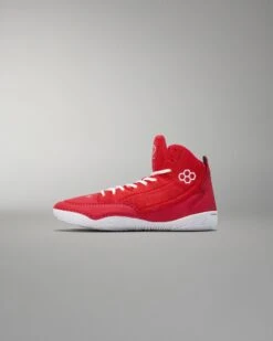 RUDIS Courage Youth Wrestling Shoes - Crimson -Rudis Y RUDNC1007 CRS RUDIS Courage Adult Wrestling Shoes FLT Crimson 0023