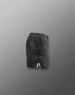 Camo Girl's Elite Shorts -Rudis Y RUDSH1016 Camo Girls Elite Shorts Black Camo 0003