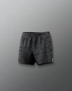 Camo Girl's Elite Shorts -Rudis Y RUDSH1016 Camo Girls Elite Shorts Black Camo 0004