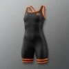 RUDIS Core Girl's Elite 2.0 Wrestling Singlet -Rudis Y RUDSN1066 RUDIS Core Girl s Elite 2.0 Singlet Black Orange 0001
