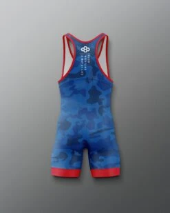 Camo Youth Elite 2.0 Singlet -Rudis Y RUDSN1067 Camo Youth Elite 2.0 Singlet Royal 0002