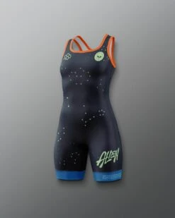 Constellation Girl's Elite 2.0 Singlet -Rudis Y RUDSN1078 Constellation Girls Elite 2.0 Singlet Orange Blue 0001