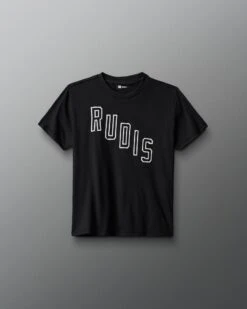 RUDIS Oblique Wordmark Youth T-Shirt 14 RUDIS Oblique Wordmark Youth T-Shirt -Rudis Y RUDTS1113 RUDIS Oblique Wordmark Youth T Shirt PUP Black Gray 0095