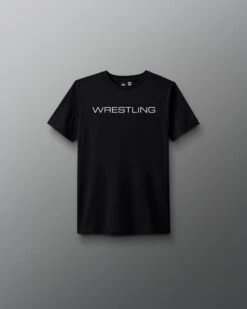 Wrestling Wordmark Elite Super Soft Youth T-Shirt 13 Wrestling Wordmark Elite Super Soft Youth T-Shirt -Rudis Y RUDTS1130 Wrestling Wordmark Elite Super Soft Youth T Shirt Black 0001