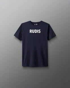 RUDIS Wordmark Elite Super Soft Youth T-Shirt -Rudis Y RUDTS1133 RUDIS Wordmark Elite Super Soft Youth T Shirt Navy 0001