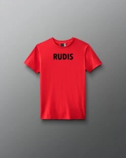RUDIS Wordmark Elite Super Soft Youth T-Shirt -Rudis Y RUDTS1133 RUDIS Wordmark Elite Super Soft Youth T Shirt Red 0001