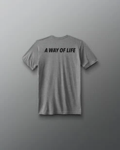 Animated Logo Youth T-Shirt -Rudis Y RUDTS1138 Animated Logo Youth T Shirt Heather Gray 0002